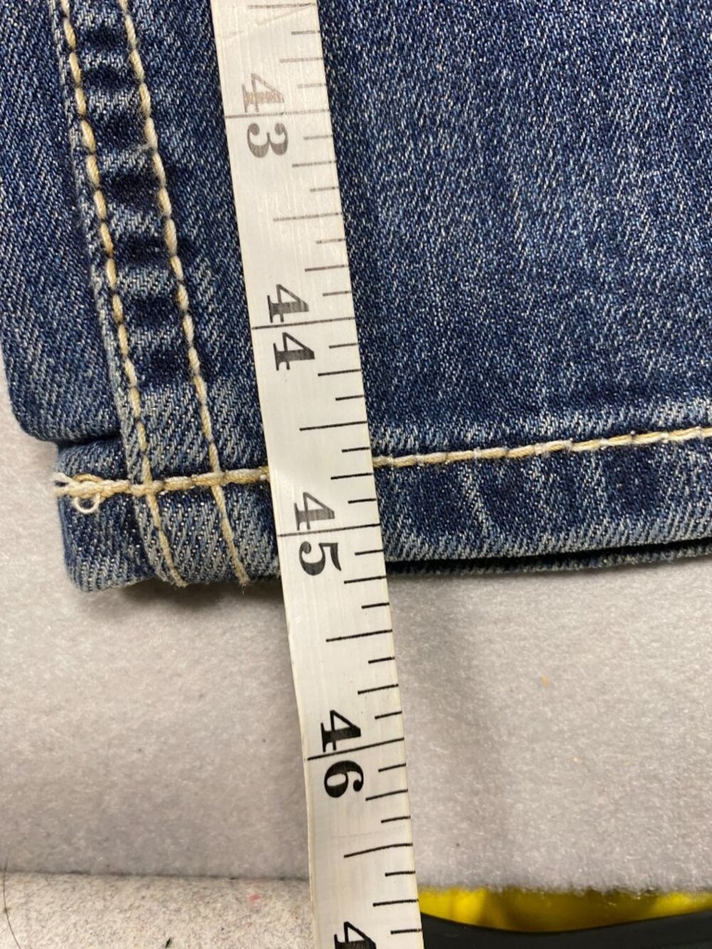 Rock & Roll Denim Mens Double Barrel Stackable Bootcut Jeans 32x34 Relaxed Cotto - Picture 8 of 8